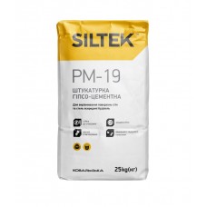 Siltek PM-19 Штукатурка гіпсо-цементна (25 кг) Siltek PM-19 Штукатурка гіпсо-цементна (25 кг)
